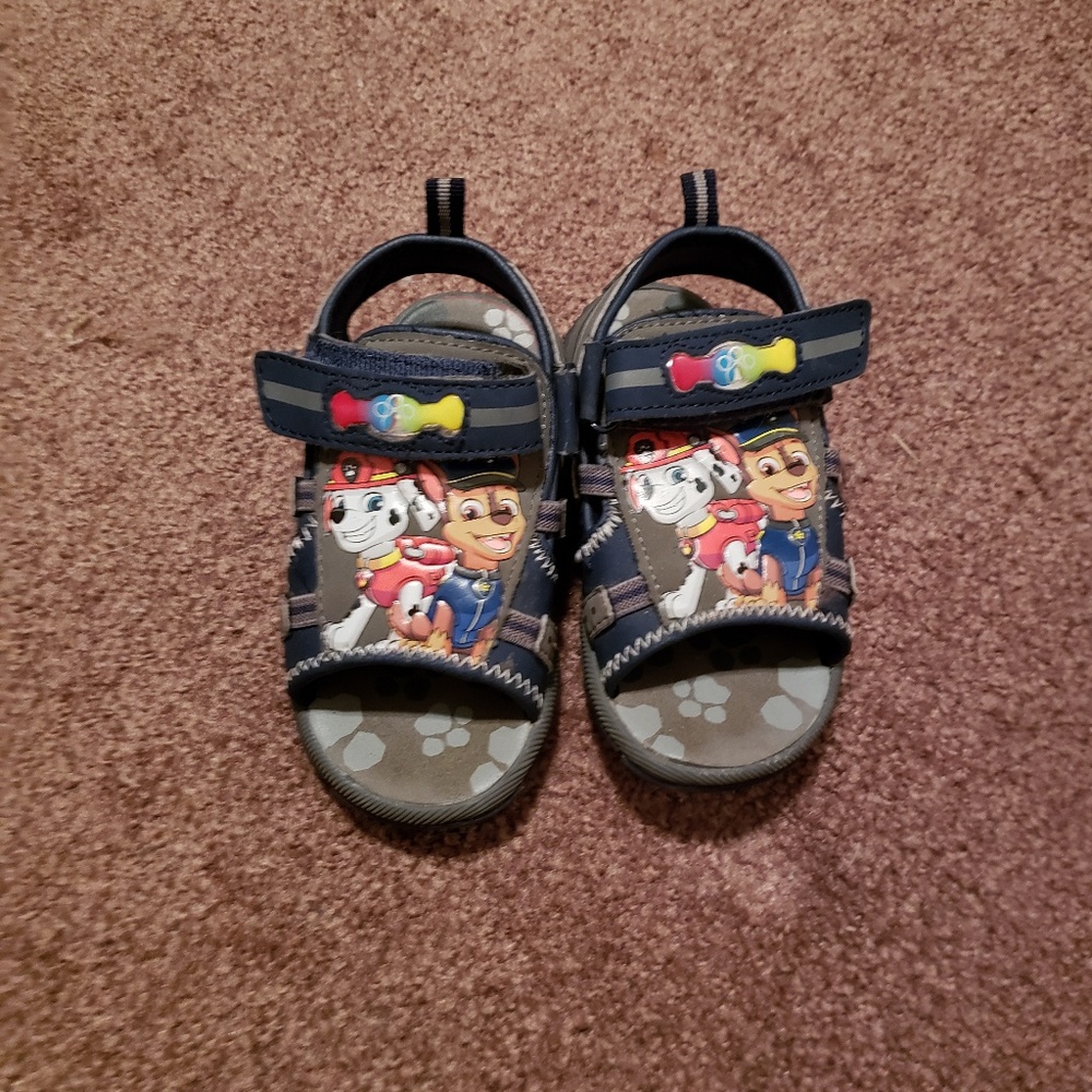Paw Patrol Light Up Sandals